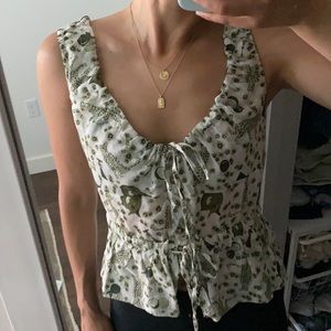 Ciao Lucia Ilaria Top rare Isola Print sz small